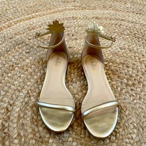 Lilly Pulitzer pineapple sandals